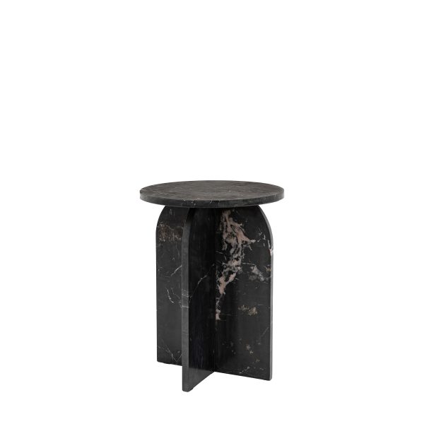 Amos Amalfi Side Table Black Online Hot Sale