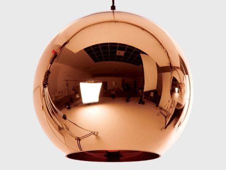 Tom Dixon Copper Round LED 45cm Pendant Online Sale