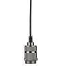 Dar Gun Metal Decorative Suspension Ceiling Cable and Rose Online Sale