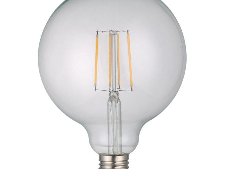 Dar LED Light Bulb E27 6w Large Globe Dimmable For Discount