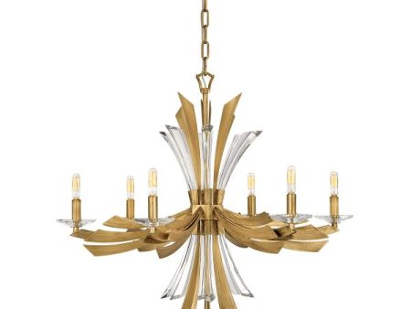 Quintiesse Vida 6 Light Chandelier Discount