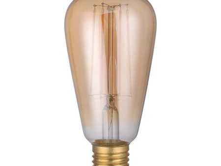 Dar LED Light Bulb E27 4w Elongated Vintage Dimmable Discount