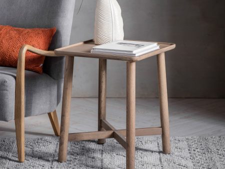 Amos Kingham Side Table Grey Sale