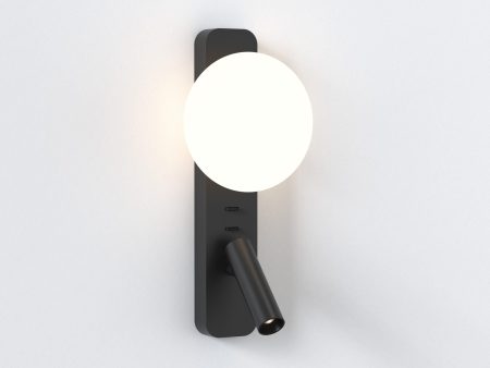 Astro Zeppo Reader Wall Light Matt Black Hot on Sale