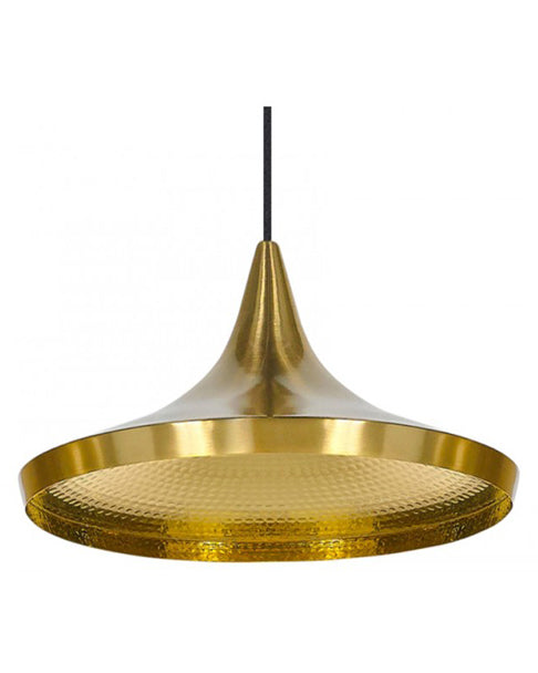 Tom Dixon Beat Wide Pendant LED Brushed Brass Online Hot Sale