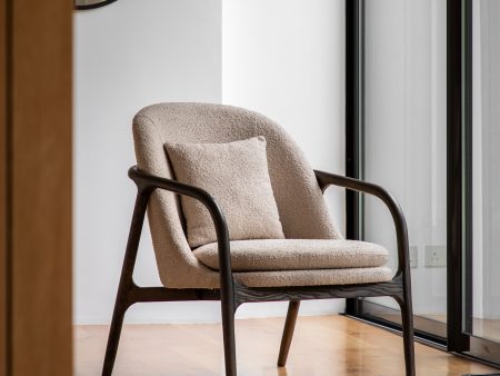 Amos Alegra Armchair Taupe Supply