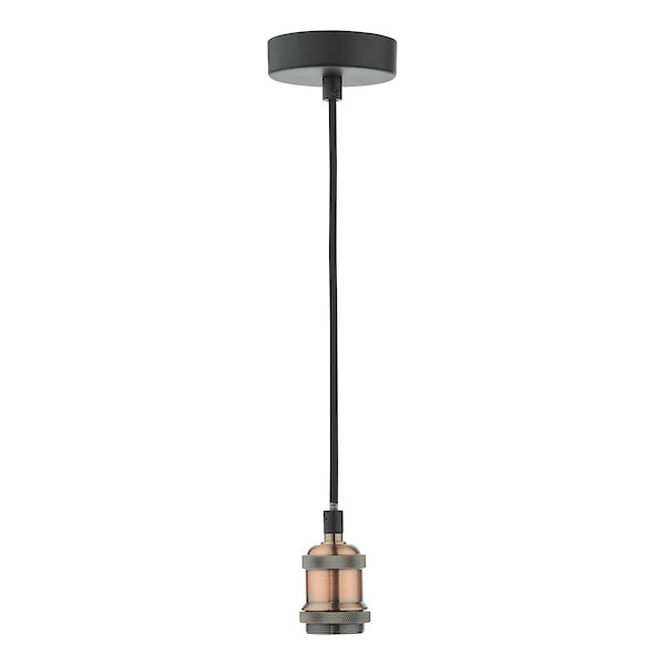 Dar Waco Single Suspension Black with Copper Online Hot Sale