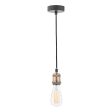 Dar Waco Single Suspension Black with Copper Online Hot Sale