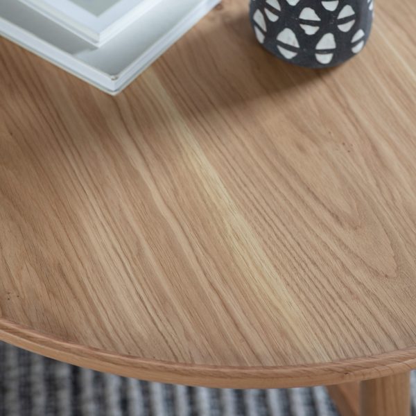 Amos Kingham Round Coffee Table Online Sale