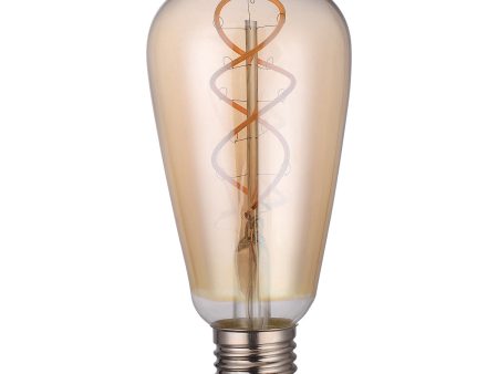 Dar LED Light Bulb E27 4w Elongated Vintage Rustic Dimmable Cheap