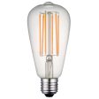 Dar LED Light Bulb E27 8w Elongated Dimmable Fashion