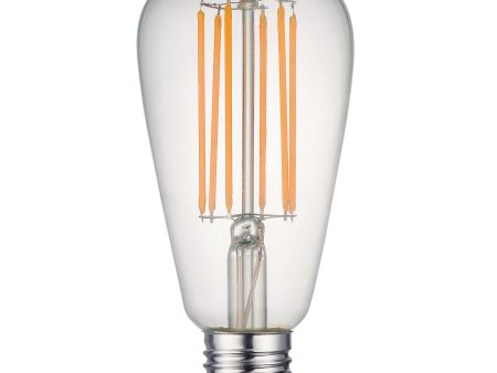 Dar LED Light Bulb E27 8w Elongated Dimmable Fashion