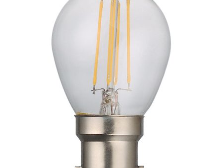 Dar LED Light Bulb B22 4w Golf-ball Dimmable Supply