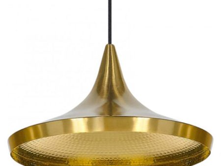 Tom Dixon Beat Wide Pendant LED Brushed Brass Online Hot Sale