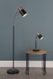 Dar Bond Floor Lamp Black & Copper Online Hot Sale