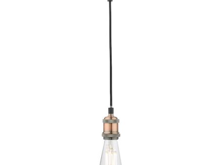 Dar Waco Single Suspension Black with Copper Online Hot Sale