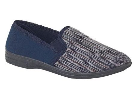 Charles  Herringbone Slippers For Discount