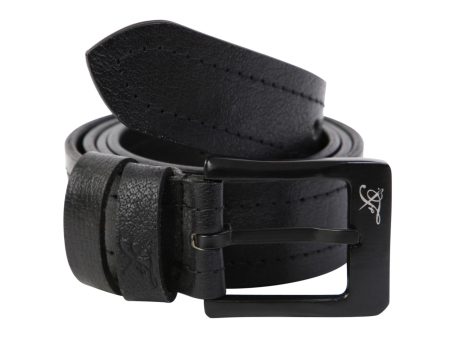 Textured Leather Belt Discount