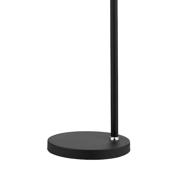 Dar Ashworth Table Lamp Black & Polished Chrome For Sale