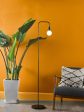 Dar Dena Floor Lamp Matt Black Online Sale