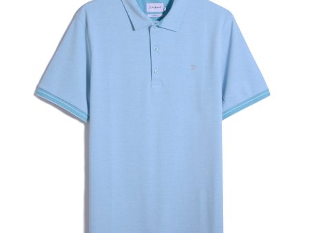 Dixon  Textured Polo Shirt For Cheap