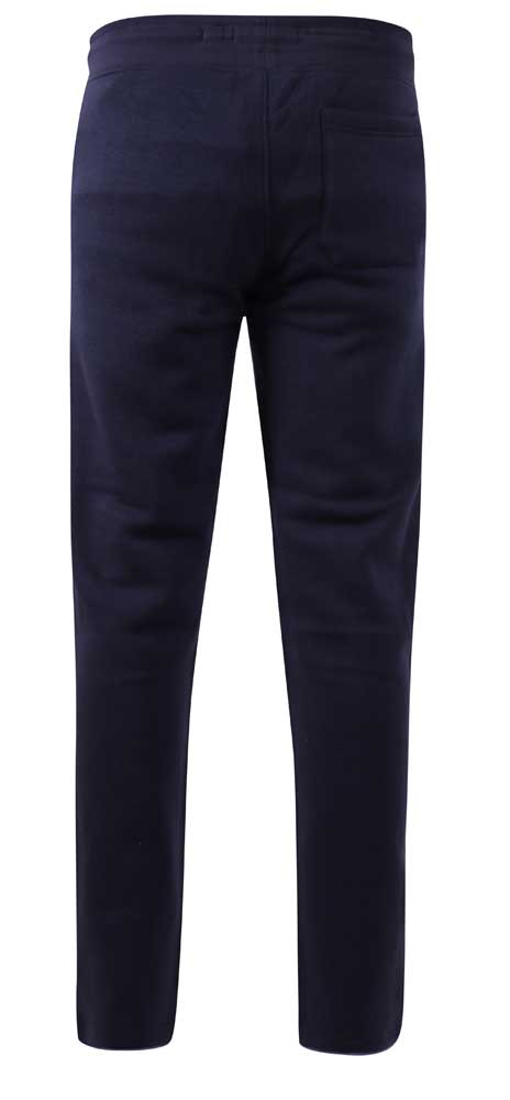 Chilworth Embroidered Logo Open Hem Joggers - Navy on Sale