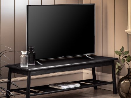 Amos Wycombe Media Unit Black Cheap