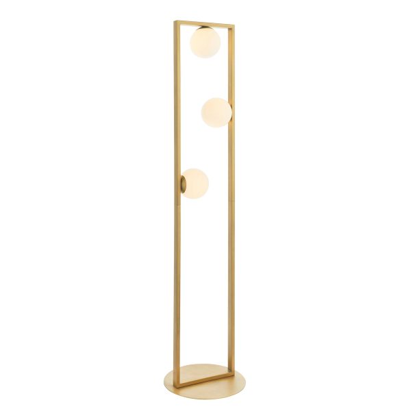 Amos Matisse Floor Lamp Brushed Gold Sale