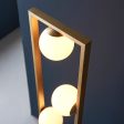 Amos Matisse Floor Lamp Brushed Gold Sale