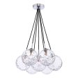 Dar Elpis 7 Light Cluster Pendant Clear Glass Sale