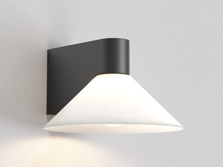 Astro Conic Bathroom Wall Light Matt Black For Cheap