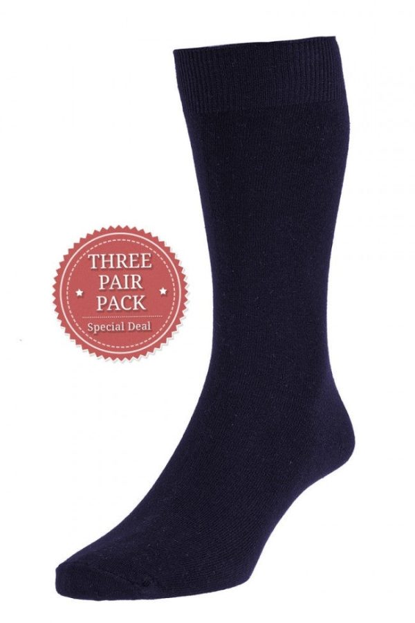 3 Pack Cotton Rich Executive Socks Supply