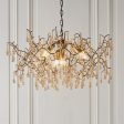 Amos Chatsworth Chandelier Aged Gold & Champagne Online Hot Sale