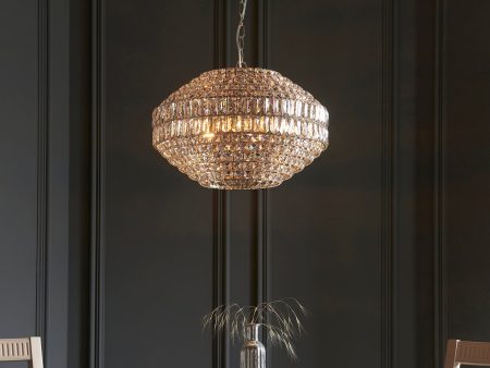 Amos Georgina 5 Light Crystal Chandelier Hot on Sale