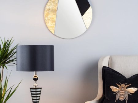 Dar Jonna Mirror Black & Gold Sale