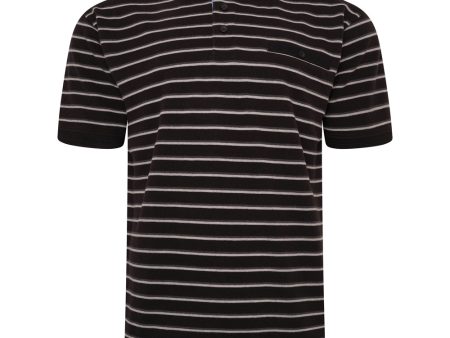 Contrast Stripe Polo Shirt Online