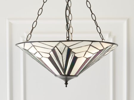 Tiffany Astoria Large Inverted Chandelier For Discount