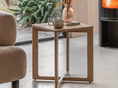 Amos Panelled Side Table Online Sale