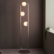 Amos Matisse Floor Lamp Brushed Silver Discount