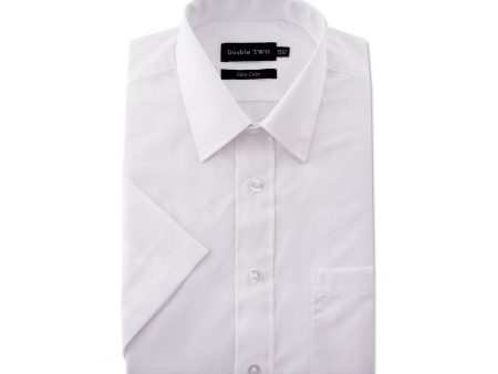 White Easycare Short Sleeve Shirt Online