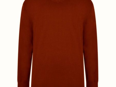 Plain V Neck Jumper For Sale