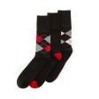 3 Pack Argyle Comfort Top Bamboo Socks Online Hot Sale