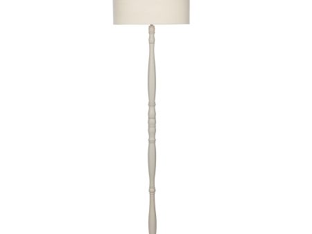 Dar Dunlop Floor Lamp Cream With Shade Online