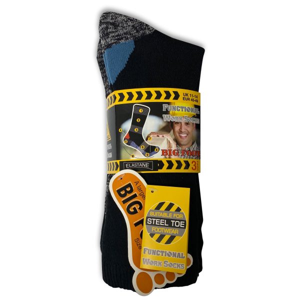 3 PK Functional Work Socks Online