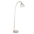 Amos Vermont Floor Lamp Polished Nickel on Sale