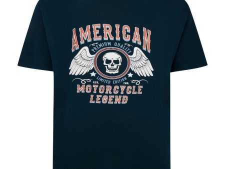 American Printed T-Shirt For Discount