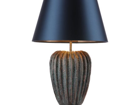 David Hunt Wisley Table Lamp Base Verdigris For Cheap