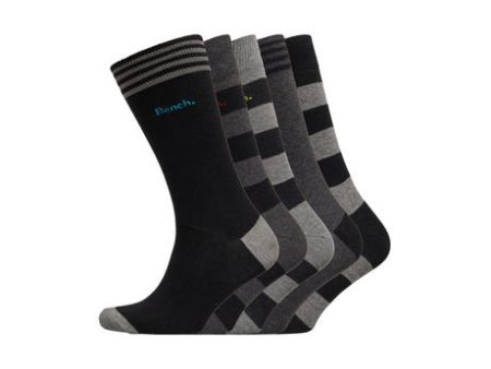 Haze 5 Pack Dress Socks on Sale