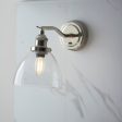 Amos Vermont Wall Light Polished Nickel Sale