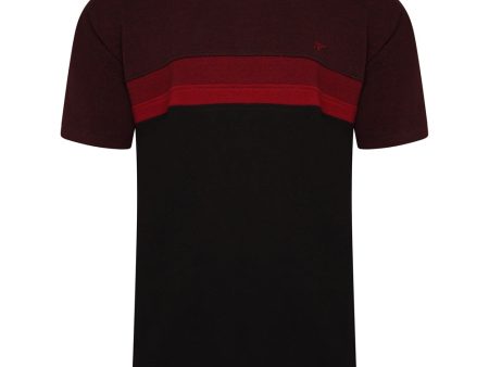 Colour Block Panel T-Shirt Discount